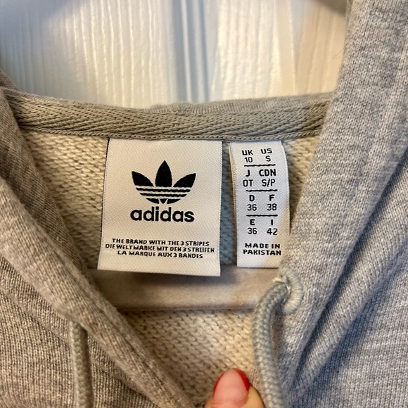 Adidas Trefoil Logo Hoodie Sweatshirt - Picture 6 of 7